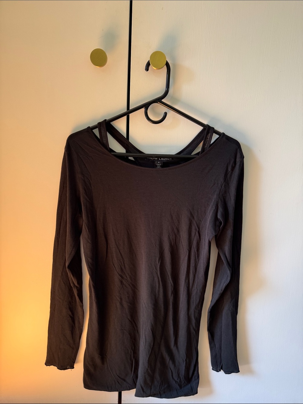 Ralph Lauren Black label Long-Sleeve double layered Top - tank and long sleeve